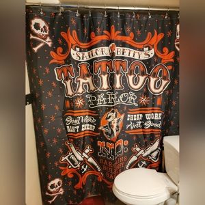 Theme Fabric Shower Curtain